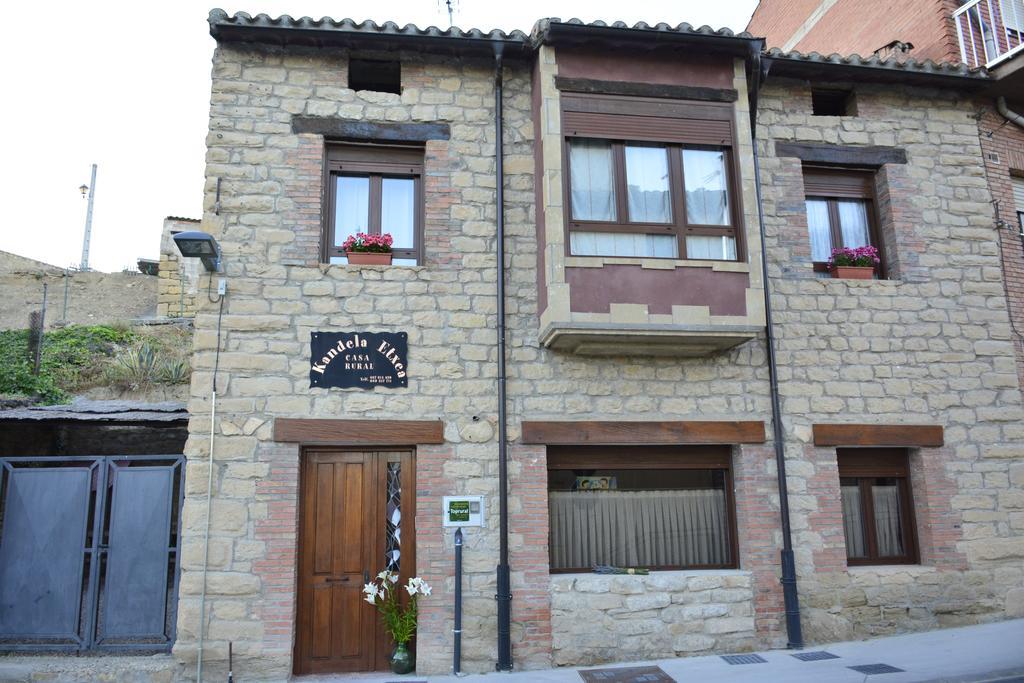 Casa Rural Kandela Etxea Lapuebla de Labarca Exterior foto